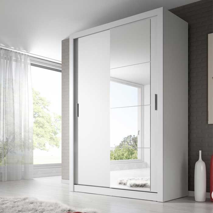 Denmark Large Sliderobe White