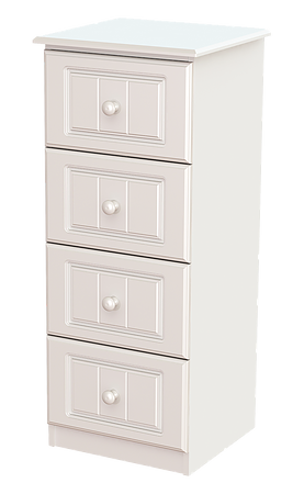 Eden 4 drawer locker white