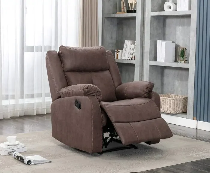 Casey Chestnut 1 Seater Recliner Armchair
