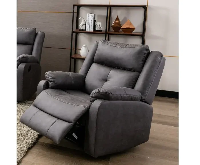 Casey Grey 1 Seater Recliner Armchair