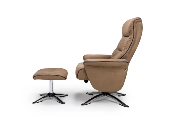 Texas Swivel Recliner Caramel