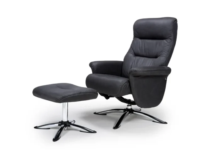 Texas Swivel Recliner Slate