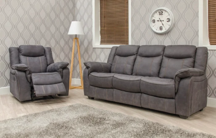 Brooklyn Charcoal Sofa Collection