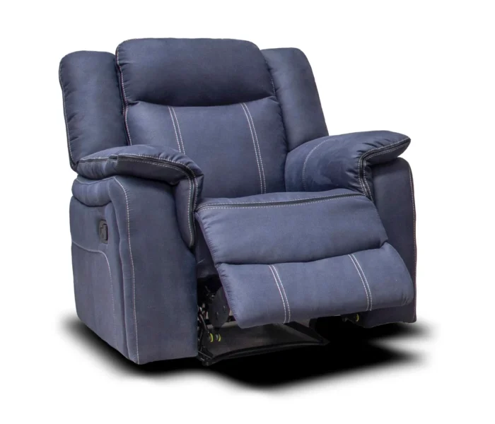 Brooklyn Denim Recliner Armchair