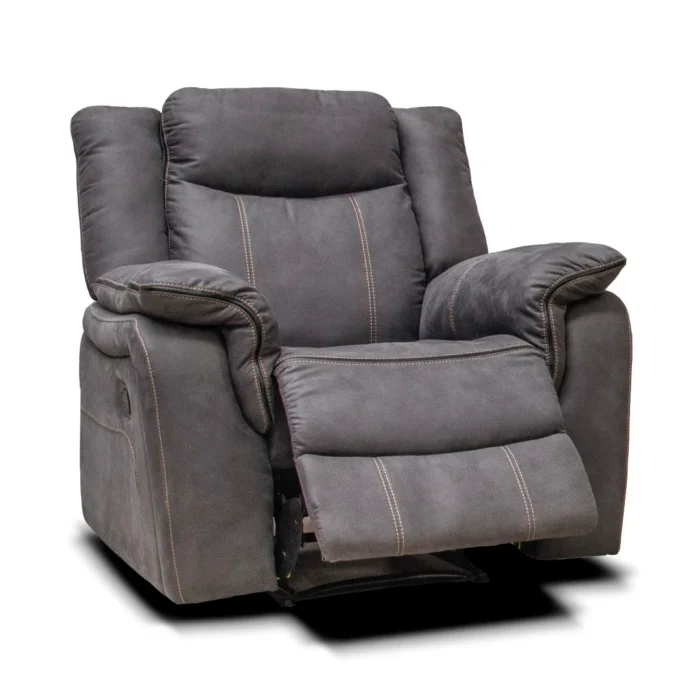 Brooklyn Charocal Reclining Armchair