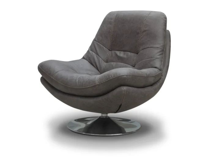 Axis Dark Grey Swivel Chair