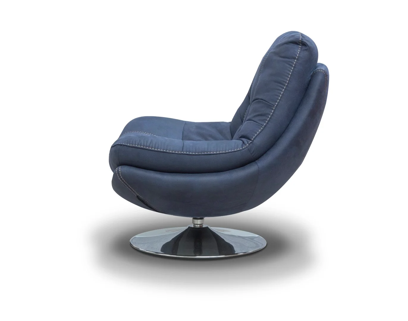 Axis Denim Swivel Chair
