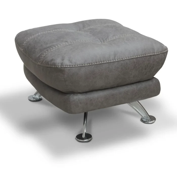 Axis Dark Grey Footstool