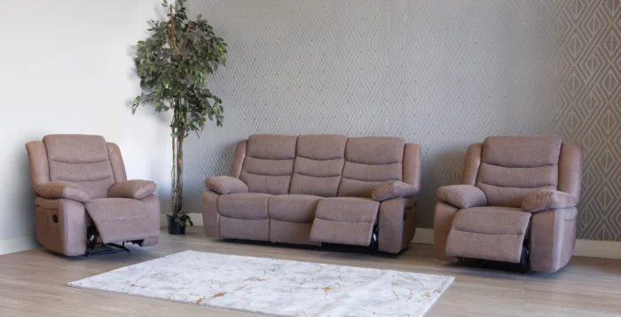 Astra Biscuit Recliner Sofa