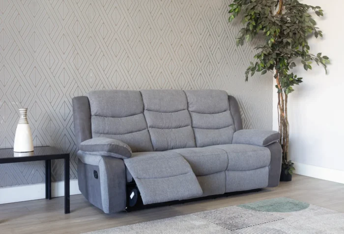 Astra Platinum 3 Seater Recliner Sofa