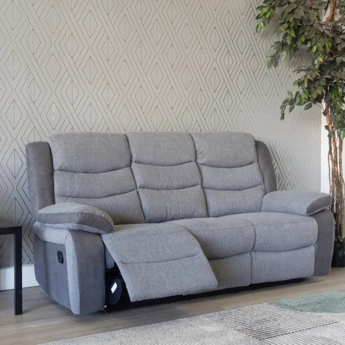 Astra Platinum 3 Seater Recliner Sofa