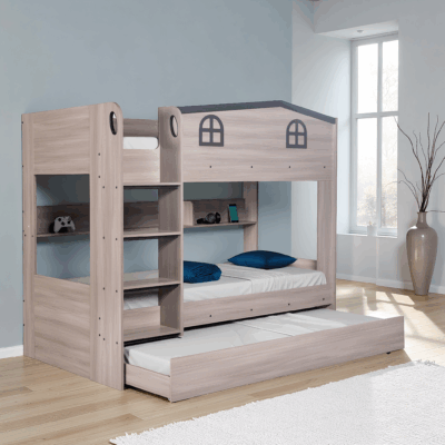 Hector Small Double Bunk Bed