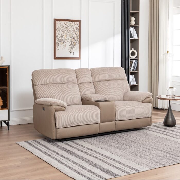 Arlington 2 Seater Sofa | Console & Wireless Charger